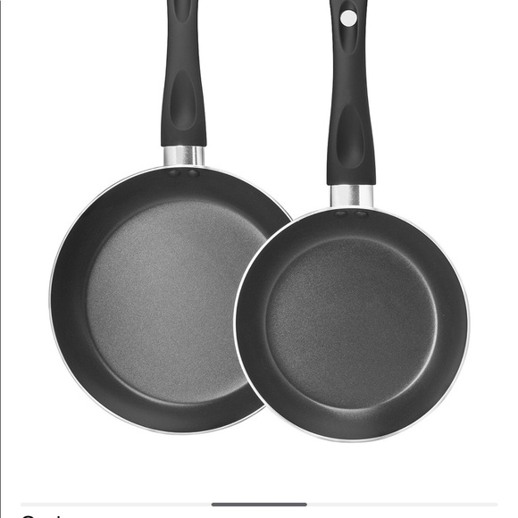 Sedona Set of 2 Aluminum Non-Stick Fry Pans 7" & 9" Dishwasher Safe, Saute Pans - Picture 2 of 8